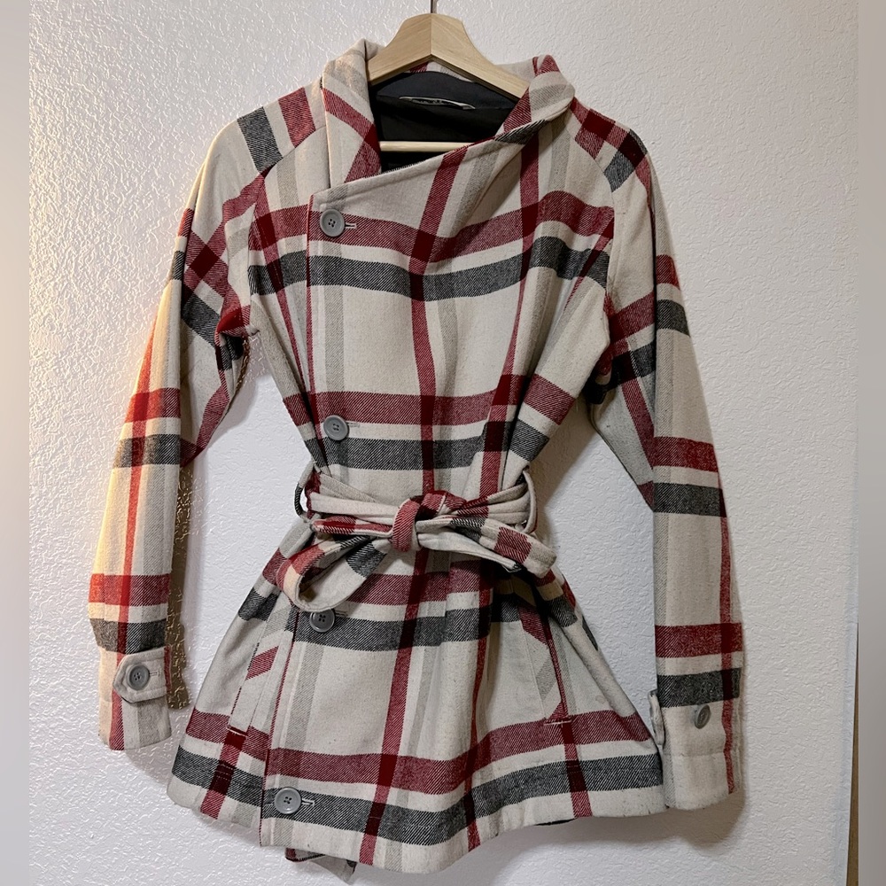 Woolrich Wool Wrap Coat